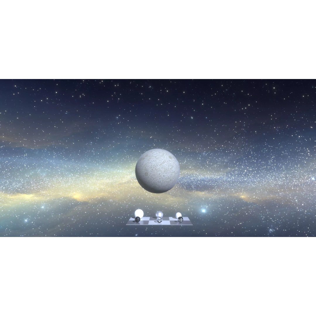 360 Degree HDRI Space Background 3D Model – 16K Equirectangular Panorama - View 11