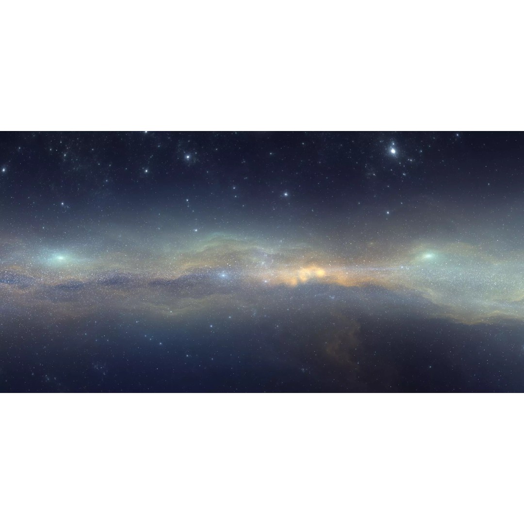 360 Degree HDRI Space Background 3D Model – 16K Equirectangular Panorama - View 16