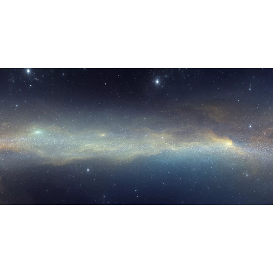 360 Degree HDRI Space Background 3D Model – 16K Equirectangular Panorama - View 17