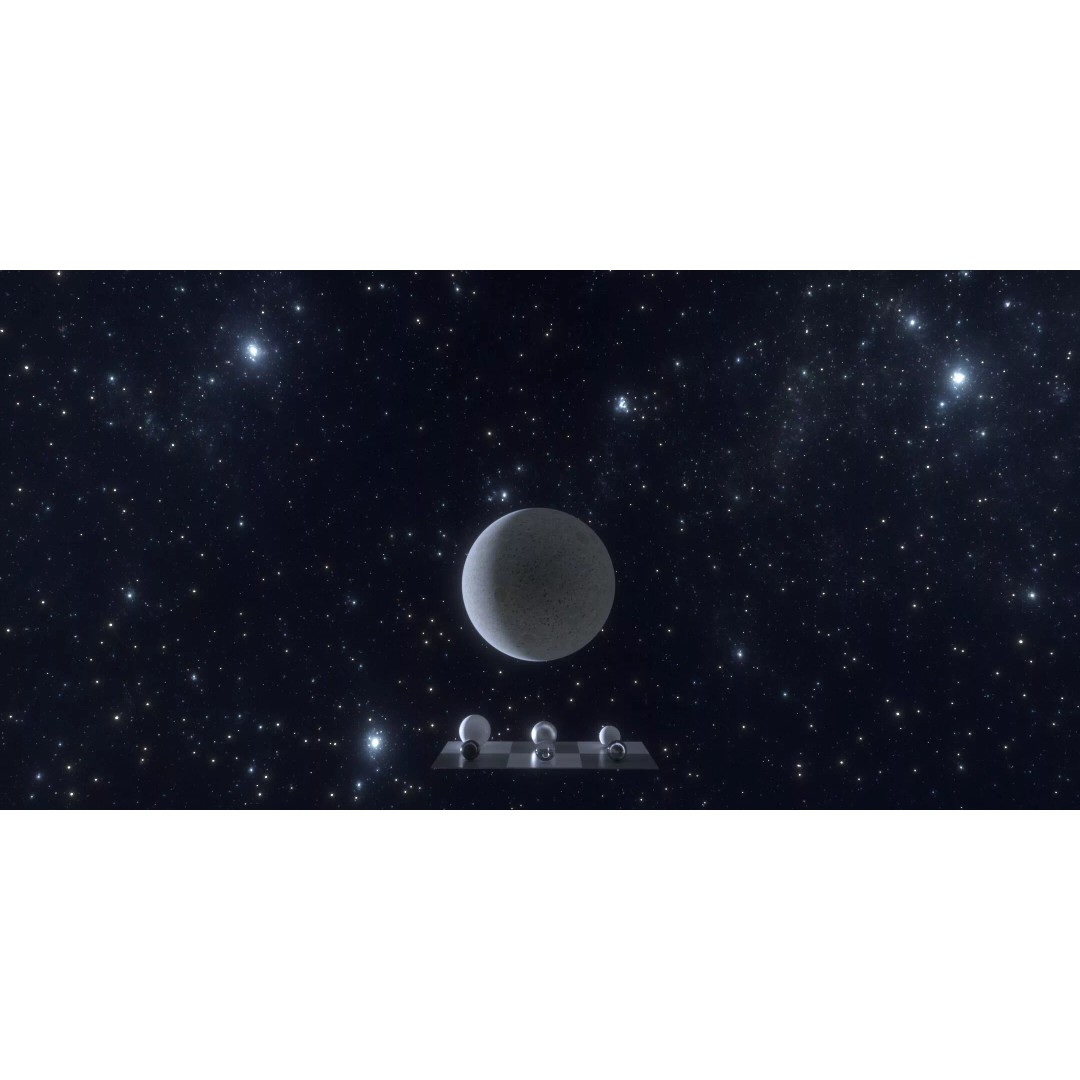360 Degree HDRI Space Background 3D Model – 16K Equirectangular Panorama - View 7