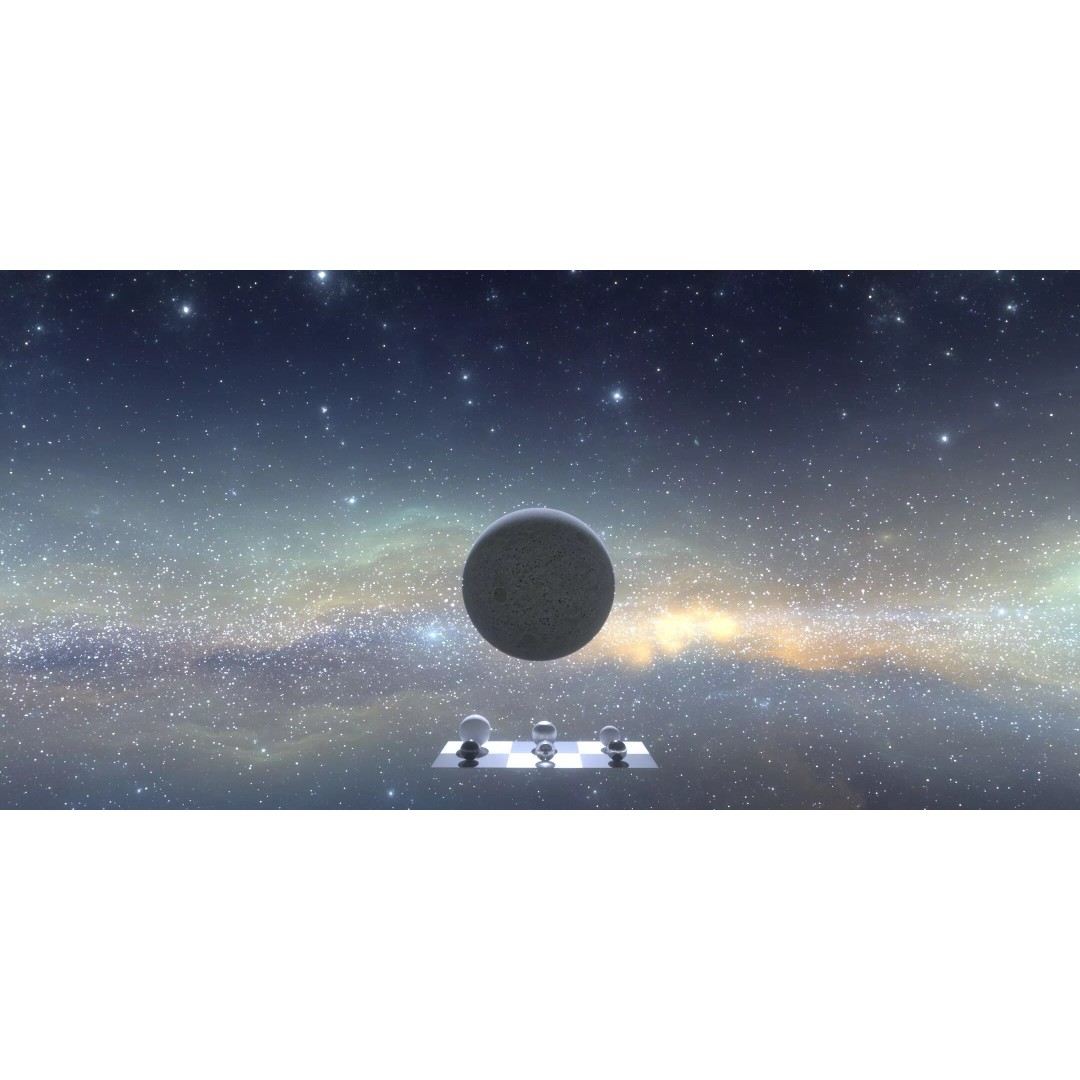 360 Degree HDRI Space Background 3D Model – 16K Equirectangular Panorama - View 8