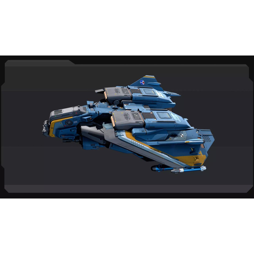 A20 Thunderbolt Spacecraft 3D Model – Low Poly PBR Game Asset, FBX - View 8