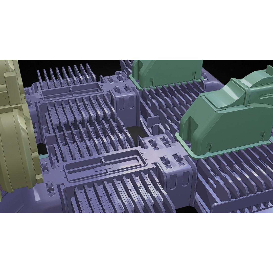 Sci-Fi Spaceship 3D Model – Low Poly PBR Asset, Blender, Animation - View 21