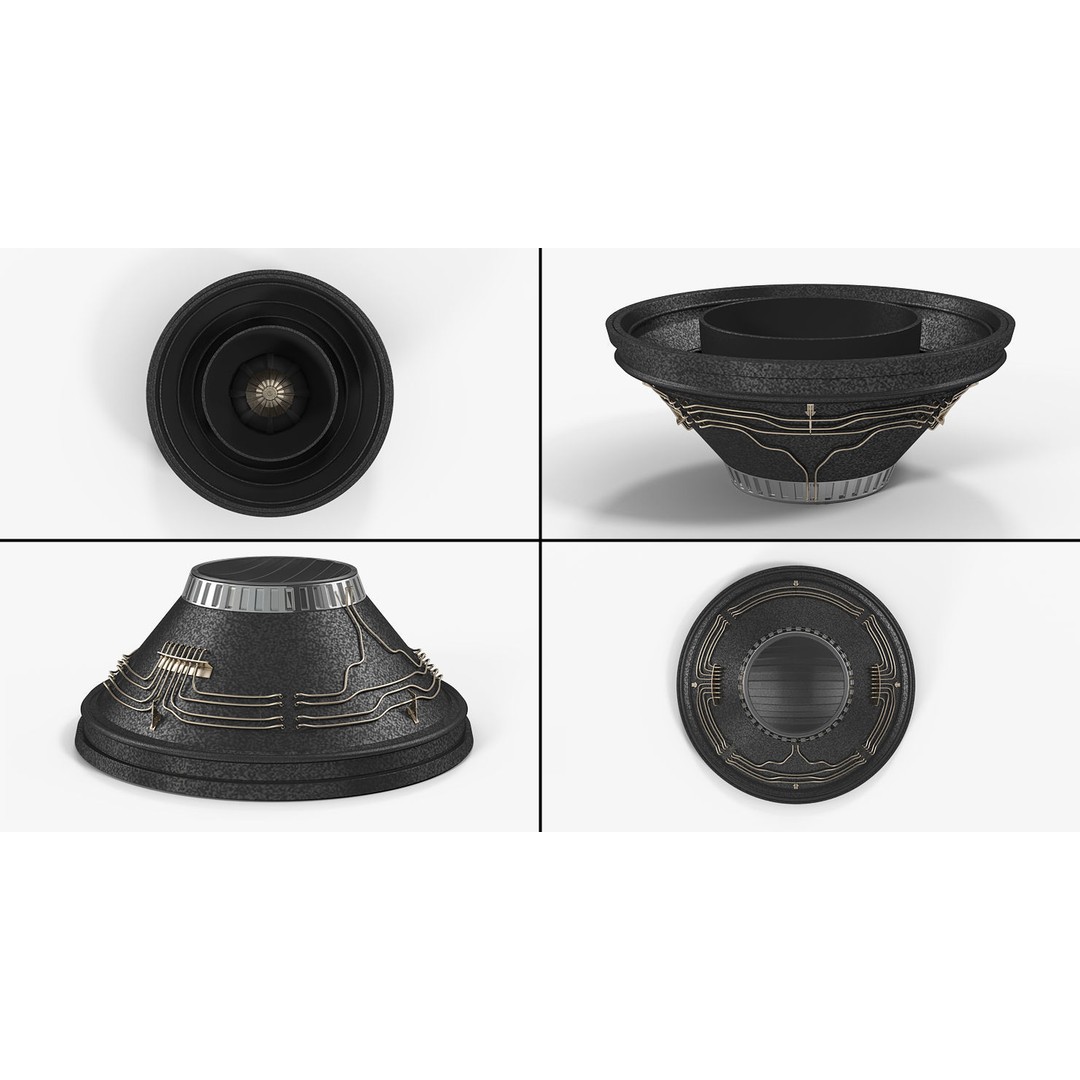 SpaceX Falcon Heavy Rocket 3D Model – Rigged PBR Asset, FBX - View 24