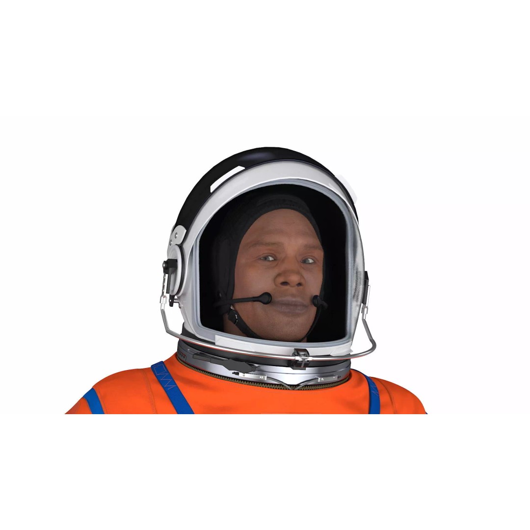 Astronaut 3D Model – Rigged Space Suit for Cinema 4D, PBR Textures - View 13