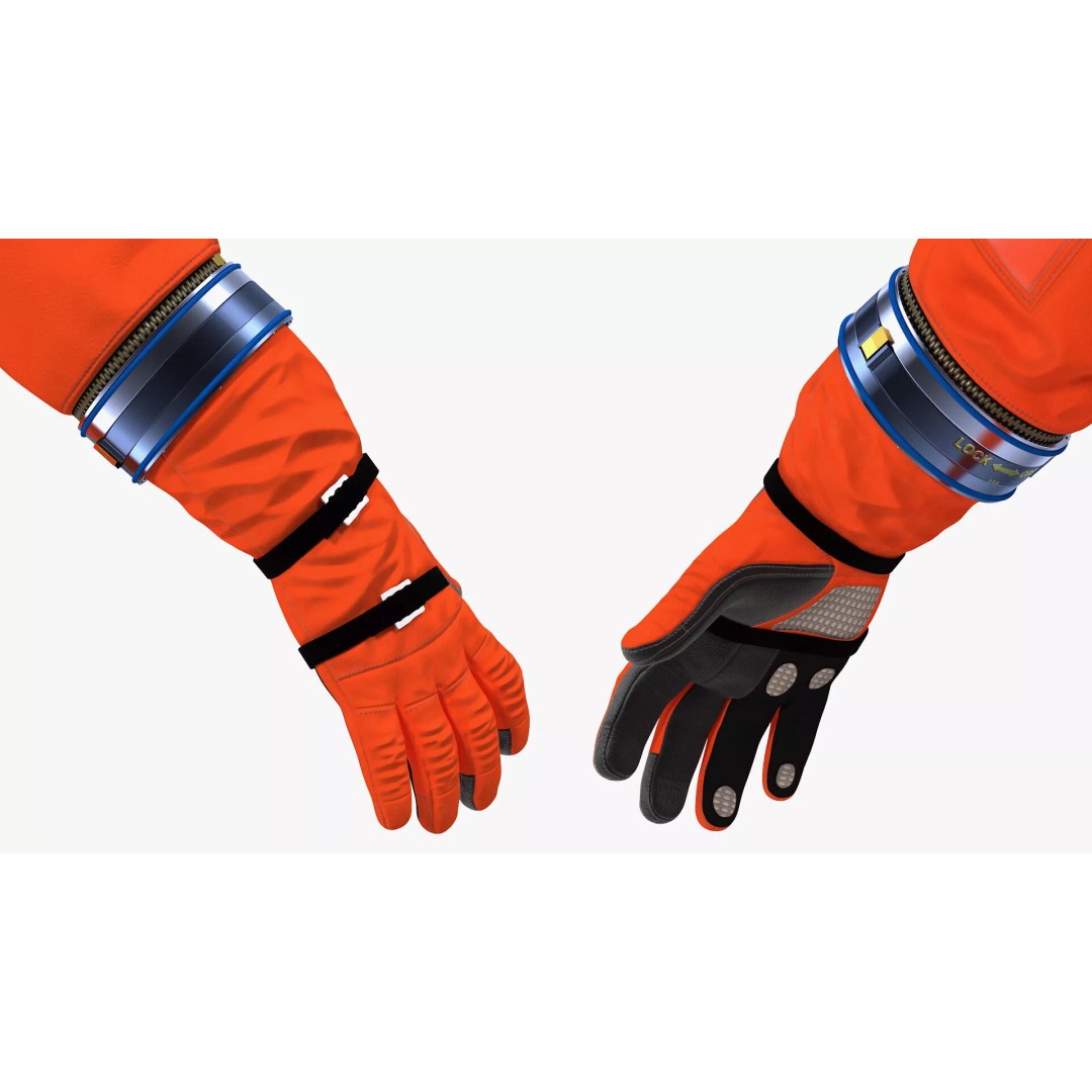 Astronaut 3D Model – Rigged Space Suit for Cinema 4D, PBR Textures - View 16
