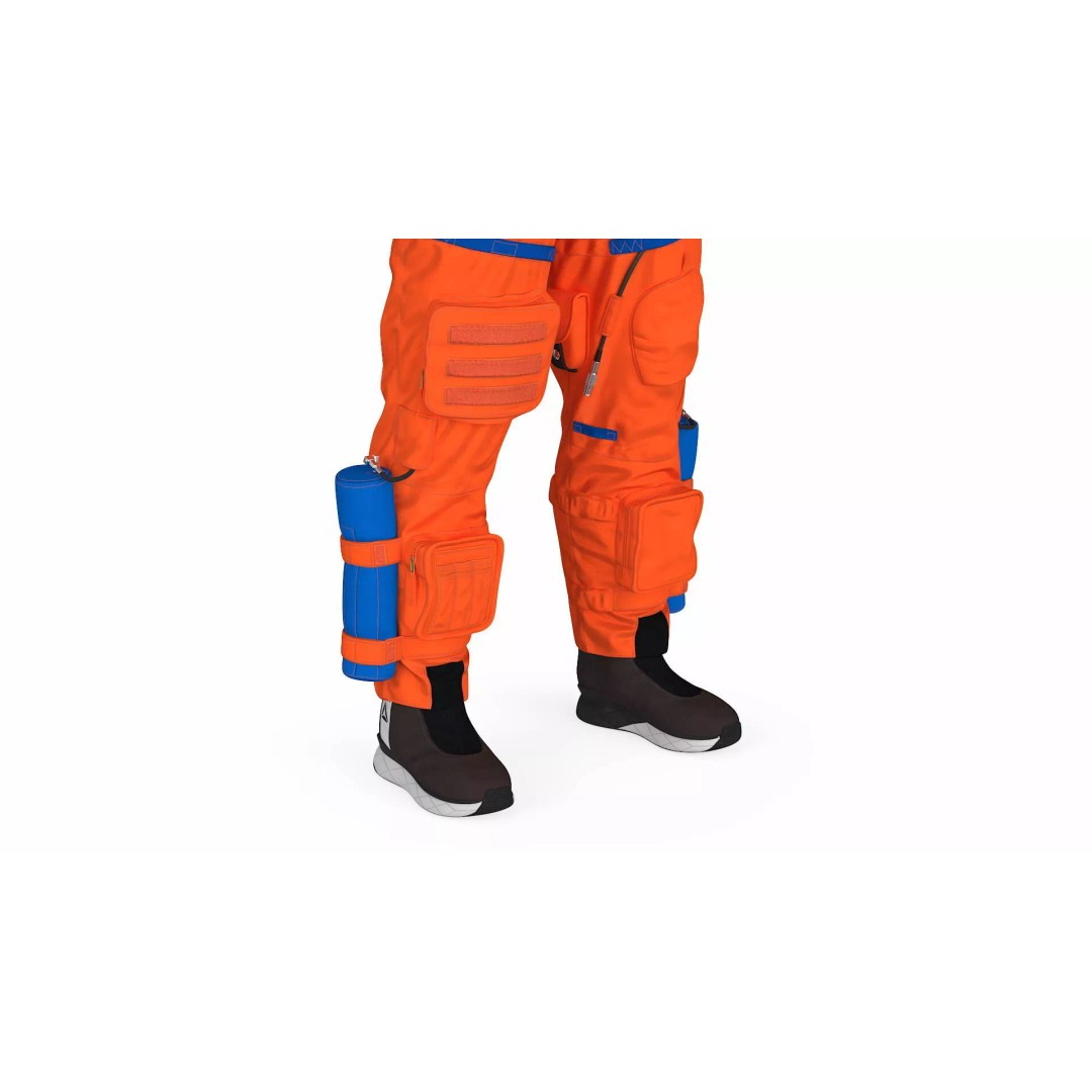 Astronaut 3D Model – Rigged Space Suit for Cinema 4D, PBR Textures - View 17