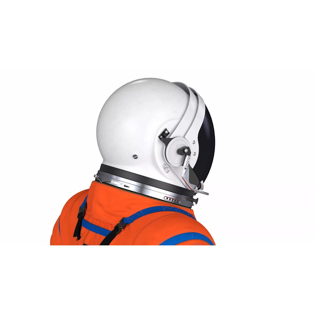 Astronaut 3D Model – Rigged Space Suit for Cinema 4D, PBR Textures - View 20