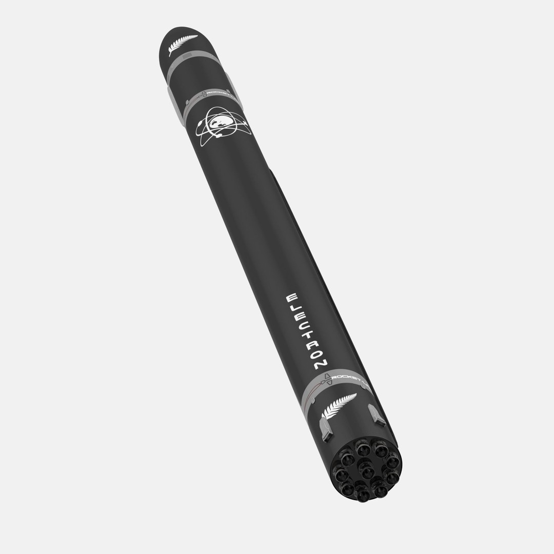 Electron Rocket 3D Model – Low Poly Spacecraft, FBX, Blender - View 34