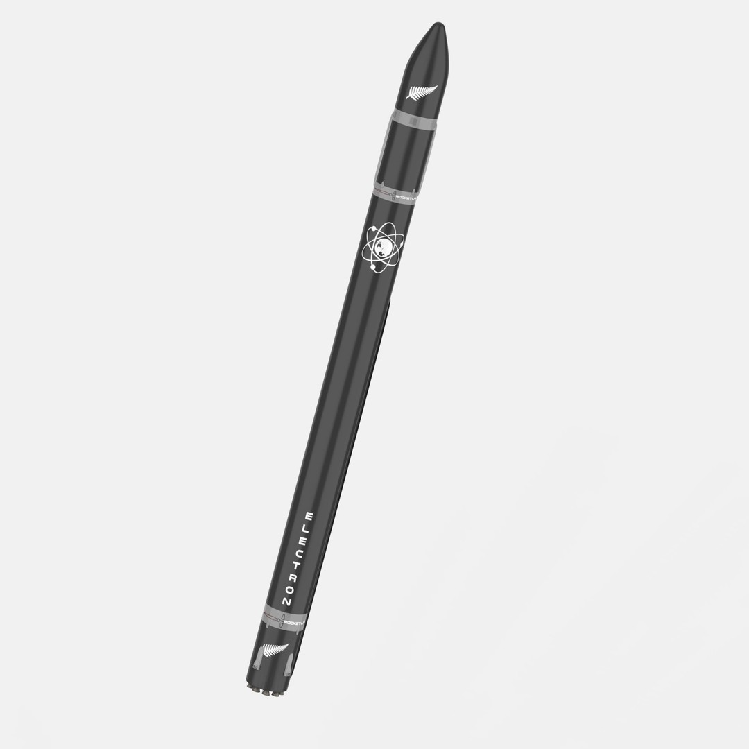 Electron Rocket 3D Model – Low Poly Spacecraft, FBX, Blender - View 35