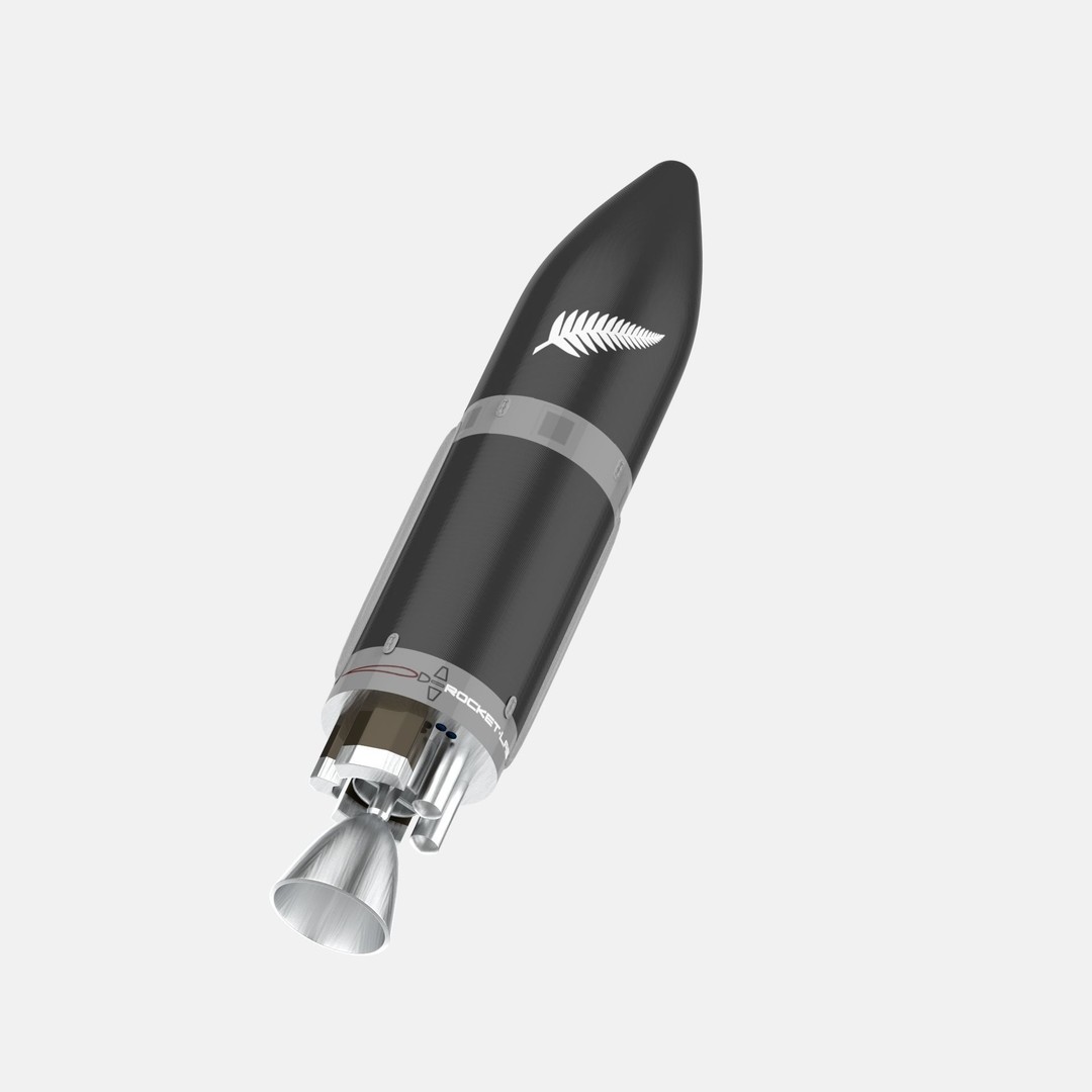 Electron Rocket 3D Model – Low Poly Spacecraft, FBX, Blender - View 52