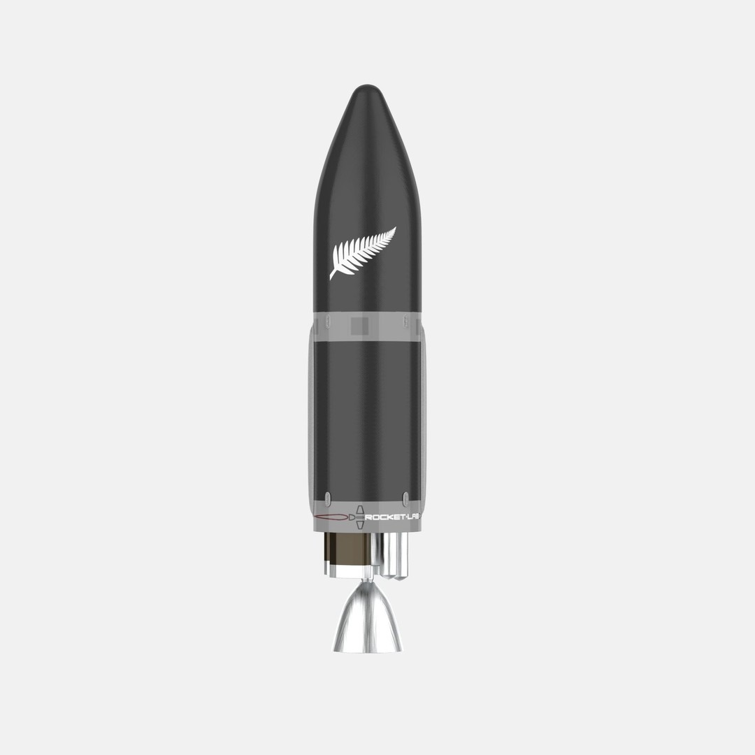 Electron Rocket 3D Model – Low Poly Spacecraft, FBX, Blender - View 54