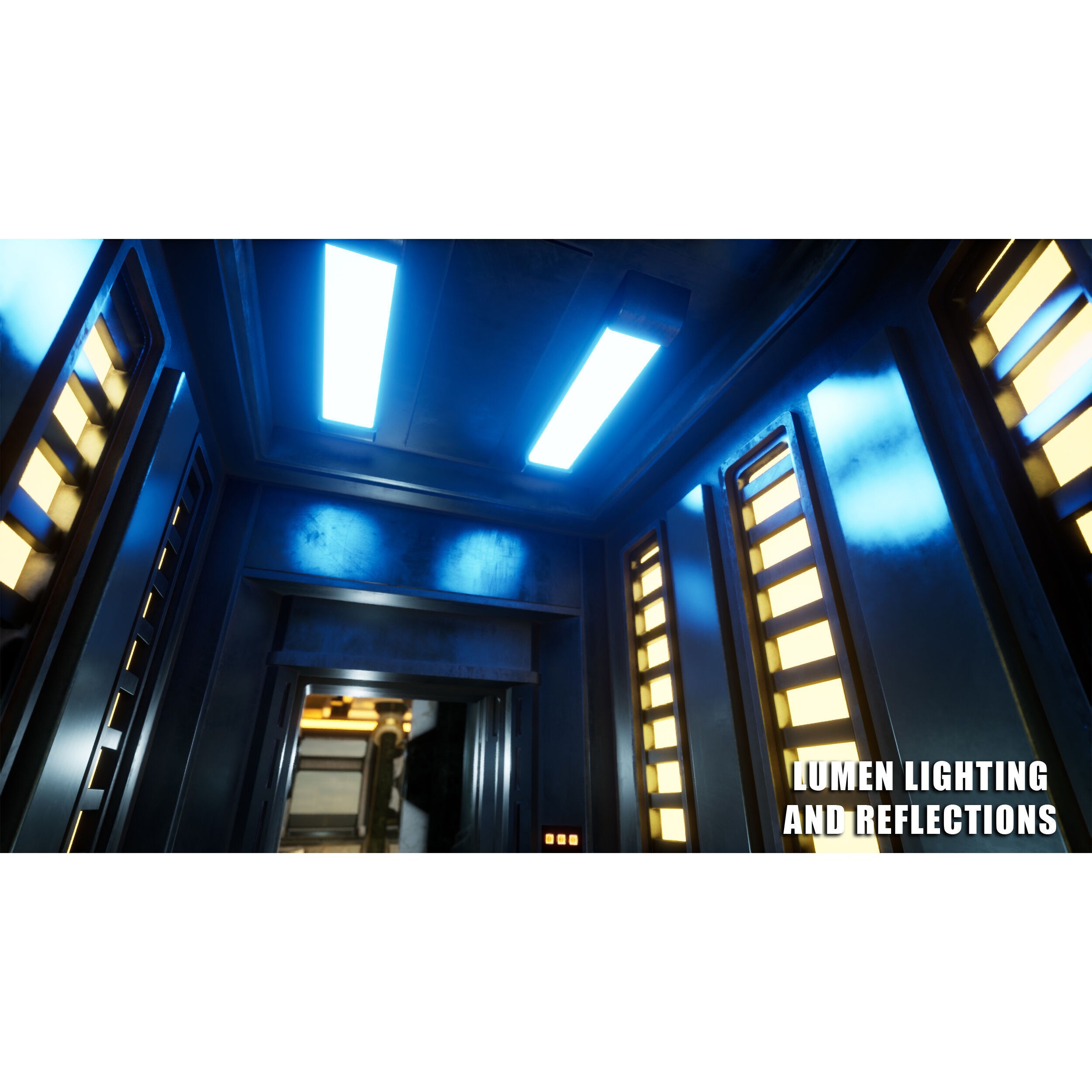 SciFi Asset Pack 12 - Low-Poly Game-Ready 3D Model - View 8