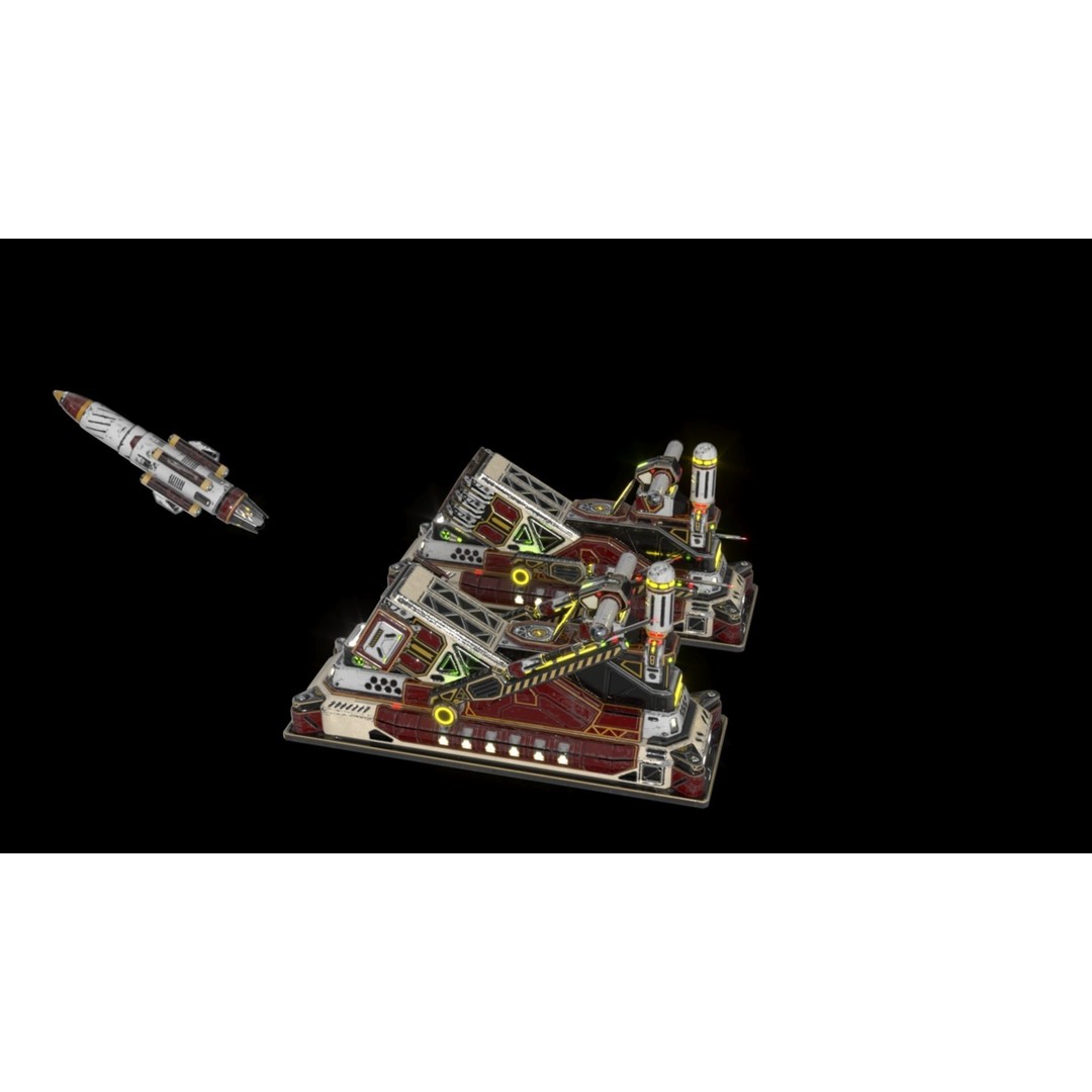 SX Imperial Cruise Missile Launcher 3D Model – PBR Textures, FBX Format - View 16