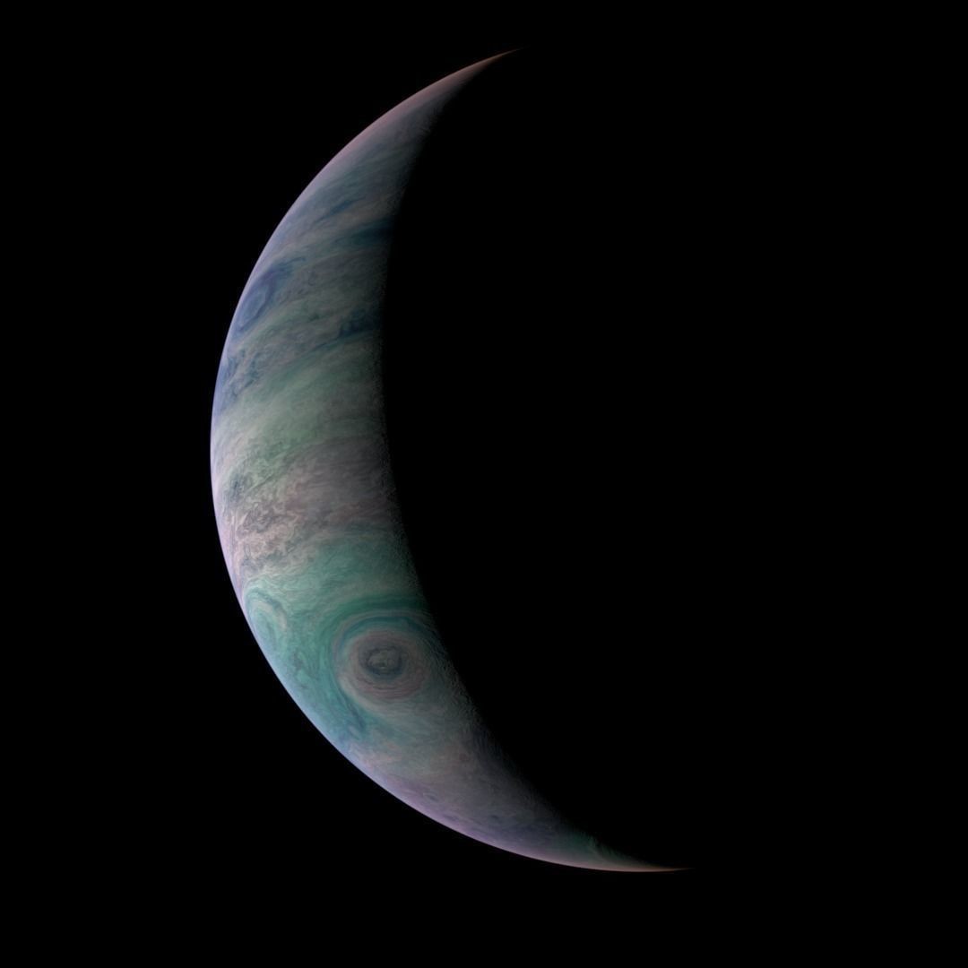 Alien Planet 3D Model – Warm Gas Giant, Low Poly, Blender & FBX - View 10