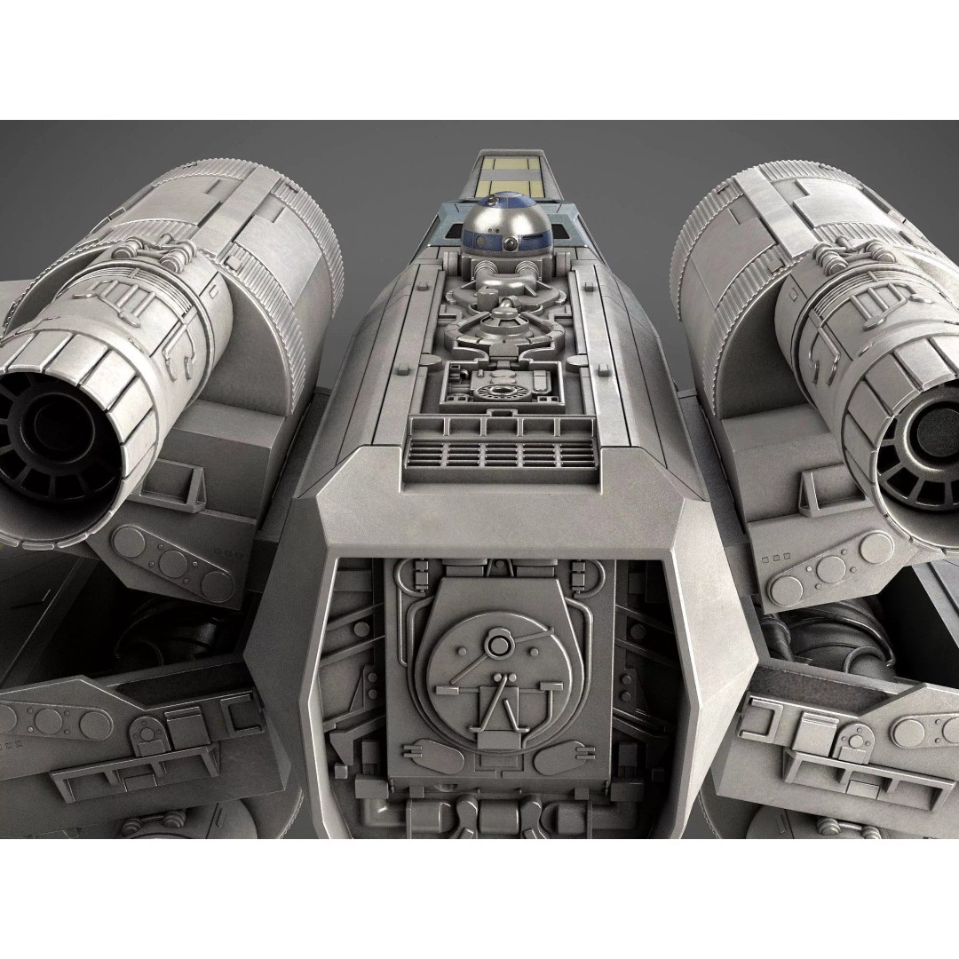 Star Wars X-Wing Fighter mk1 3D Model – High Detail PBR Spaceship, FBX - View 11
