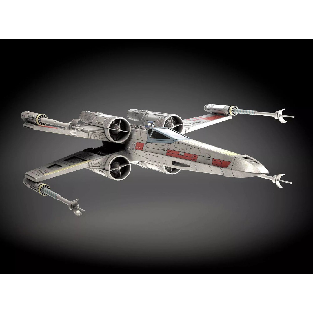 Star Wars X-Wing Fighter mk1 3D Model – High Detail PBR Spaceship, FBX - View 2