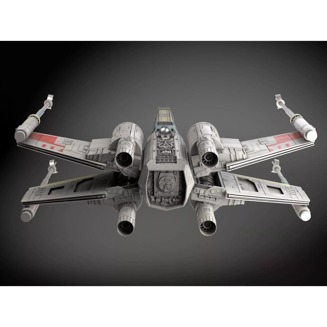 Star Wars X-Wing Fighter mk1 3D Model – High Detail PBR Spaceship, FBX - View 5
