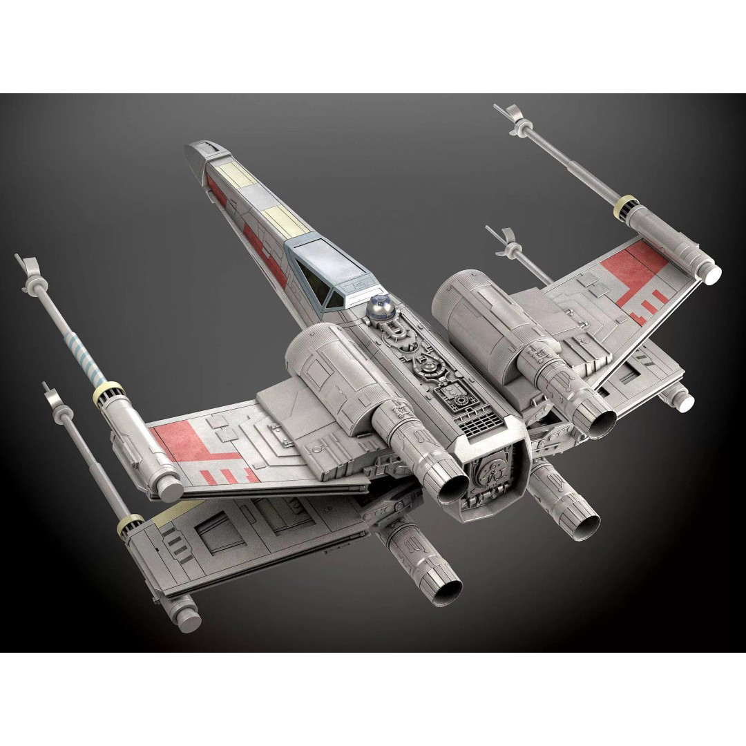 Star Wars X-Wing Fighter mk1 3D Model – High Detail PBR Spaceship, FBX - View 6