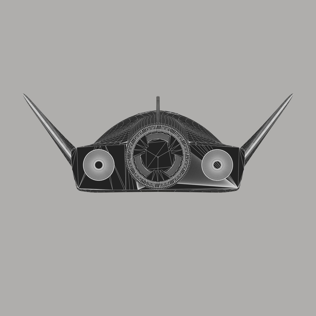 HL-20 Spaceplane 3D Model – NASA-Inspired Game-Ready Asset, Blender - View 14