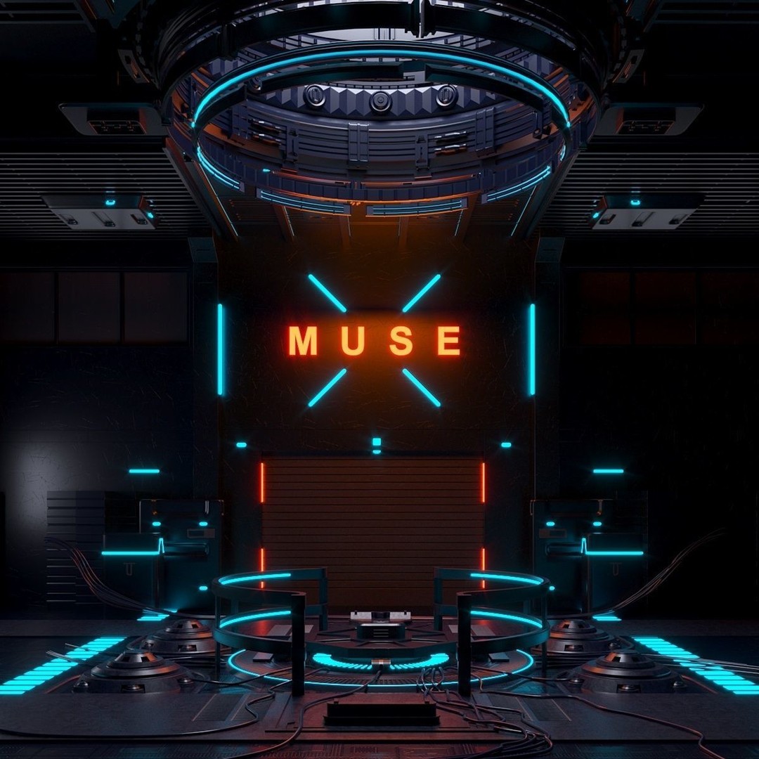 Sci-Fi Exhibition Stand 3D Model – High Poly Interior Asset, FBX, OBJ - View 8