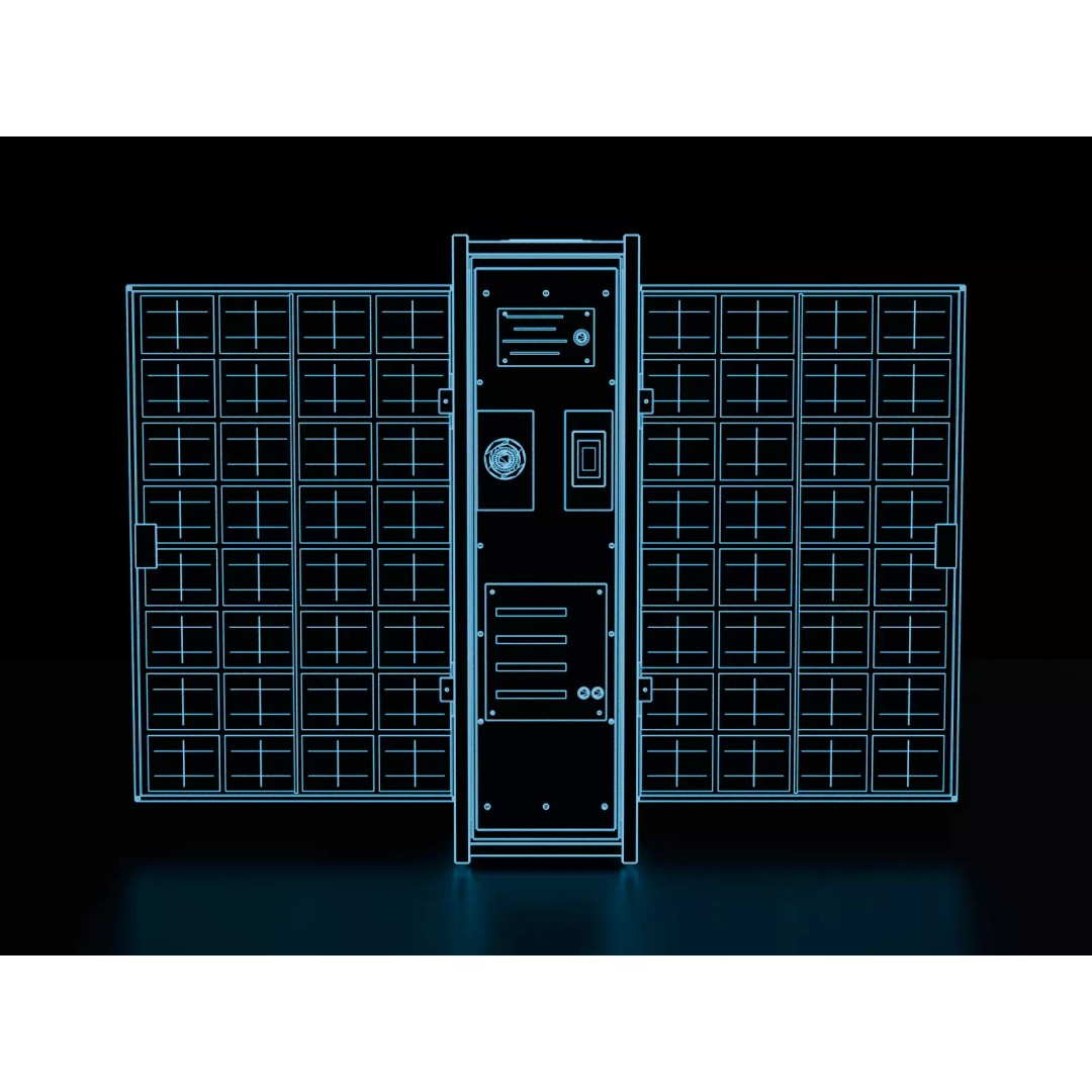 3U CubeSat 3D Model – Low Poly Modular Asset with PBR Textures - View 16