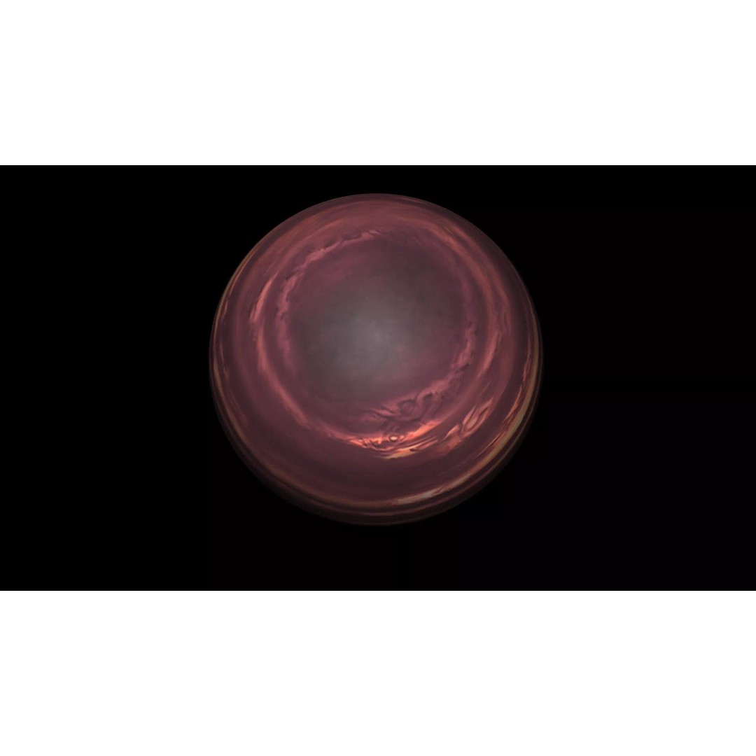 Brown Dwarf Planet 3D Model – High Poly PBR Asset for Animation - View 11