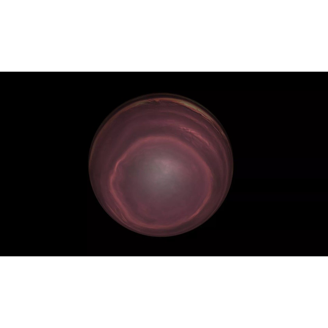 Brown Dwarf Planet 3D Model – High Poly PBR Asset for Animation - View 12