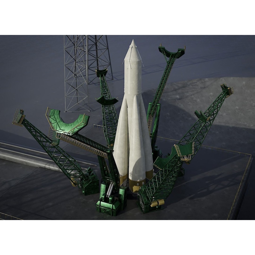 Sputnik-1 3D Model – High Detail Space Asset, Blender & FBX - View 18