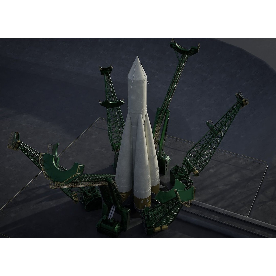 Sputnik-1 3D Model – High Detail Space Asset, Blender & FBX - View 19