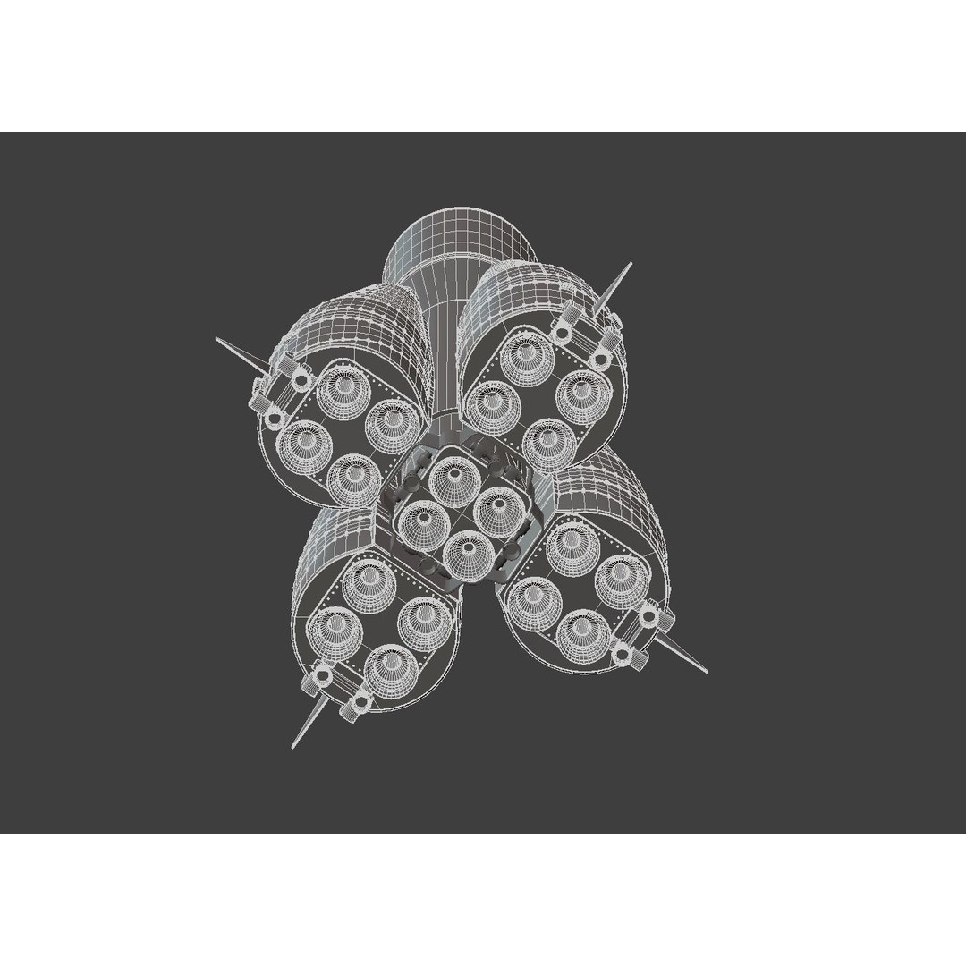 Sputnik-1 3D Model – High Detail Space Asset, Blender & FBX - View 20