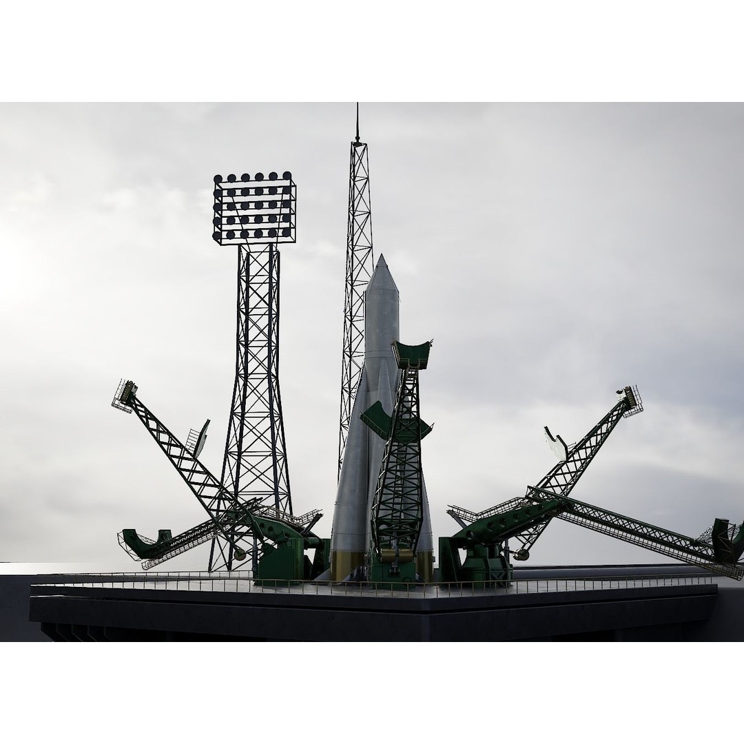 Sputnik-1 3D Model – High Detail Space Asset, Blender & FBX - View 7
