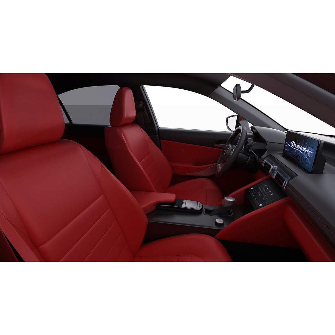 Lexus IS500 F-Sport Performance 2022 3D Model – Detailed Car Asset, FBX, Blender - View 19