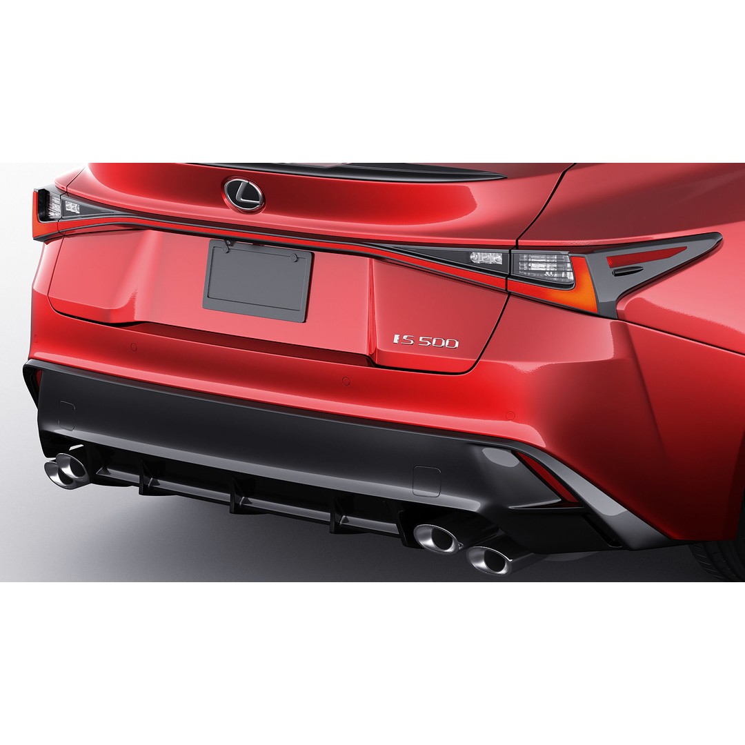 Lexus IS500 F-Sport Performance 2022 3D Model – Detailed Car Asset, FBX, Blender - View 8