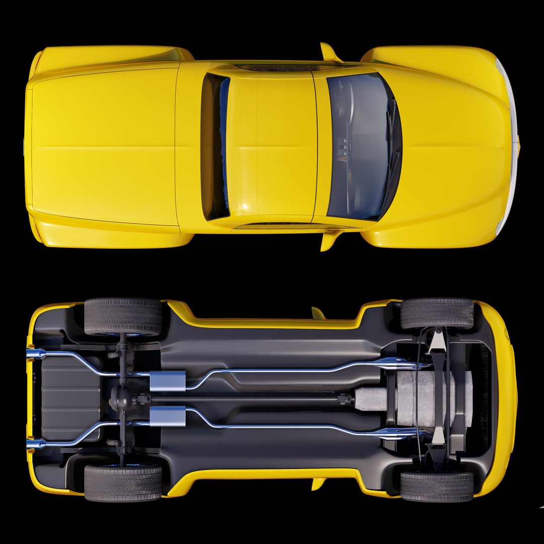 Chevrolet SSR 3D Model – High Poly Game-Ready Vehicle, FBX, OBJ - View 50
