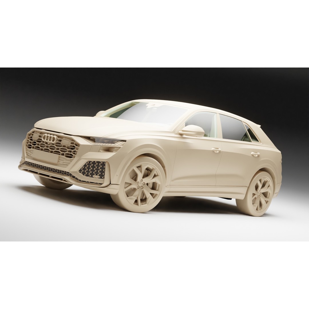 Audi RS Q8 3D Model – High Poly Vehicle, PBR Textures, Blender - View 16