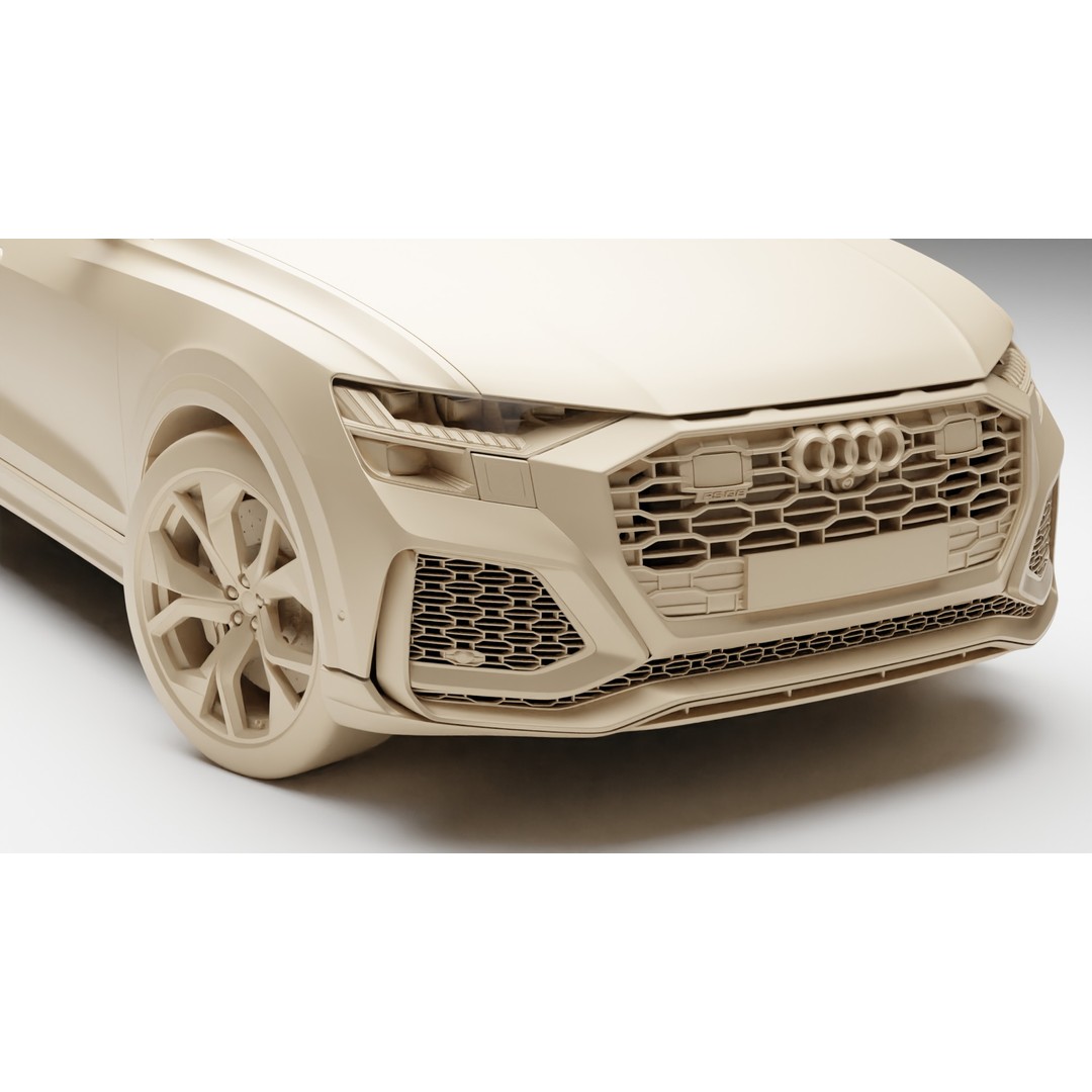 Audi RS Q8 3D Model – High Poly Vehicle, PBR Textures, Blender - View 19
