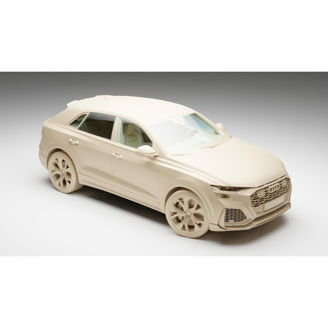 Audi RS Q8 3D Model – High Poly Vehicle, PBR Textures, Blender - View 23
