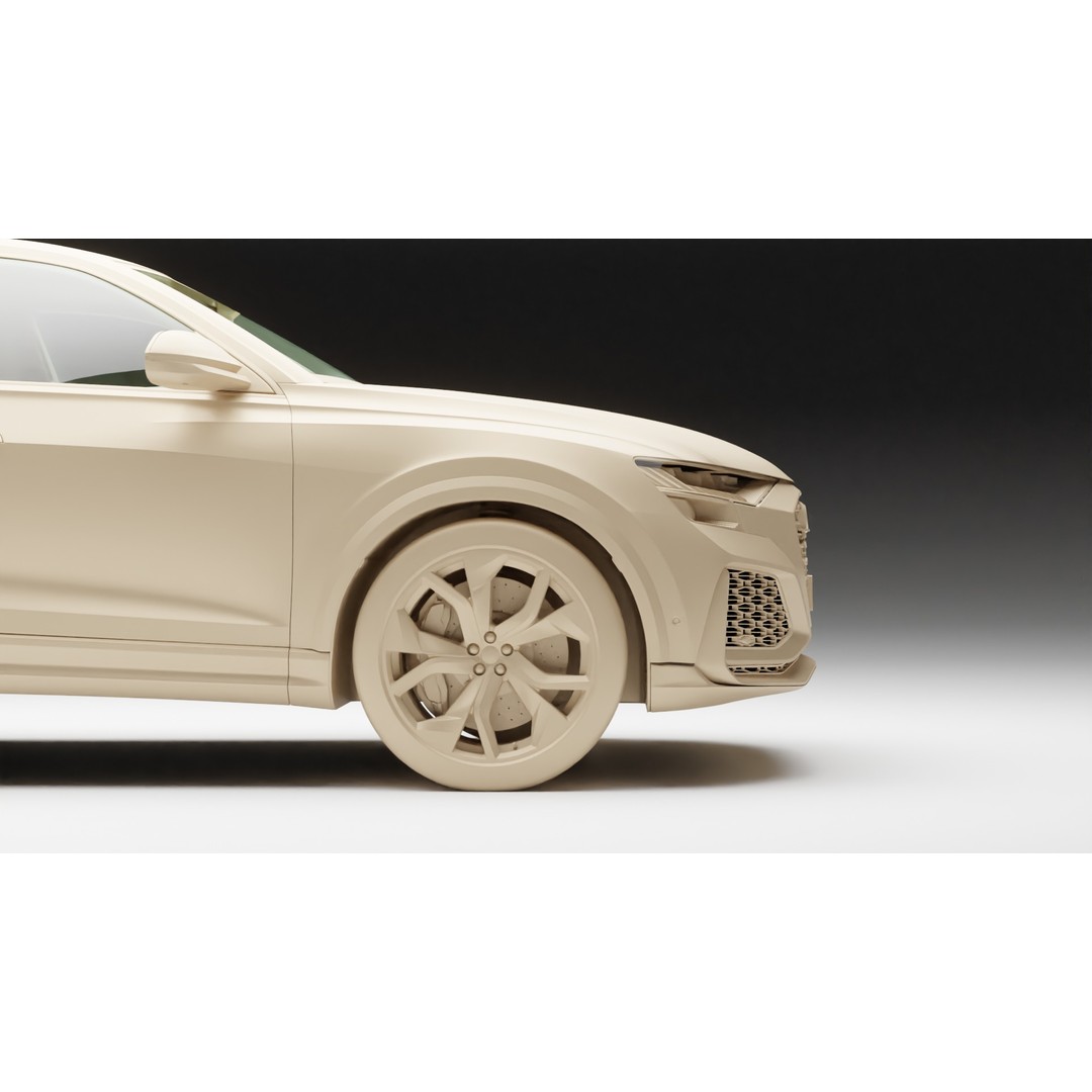 Audi RS Q8 3D Model – High Poly Vehicle, PBR Textures, Blender - View 24