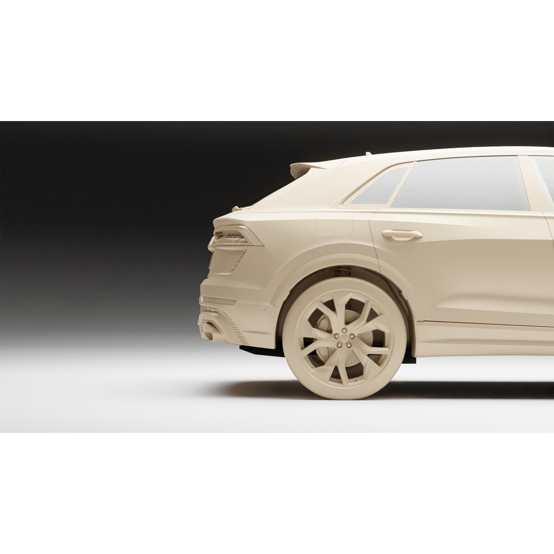 Audi RS Q8 3D Model – High Poly Vehicle, PBR Textures, Blender - View 25