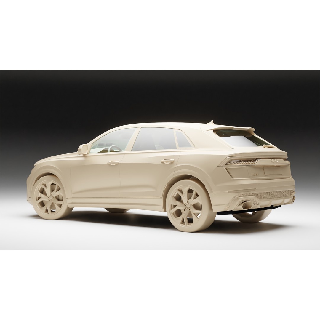 Audi RS Q8 3D Model – High Poly Vehicle, PBR Textures, Blender - View 26