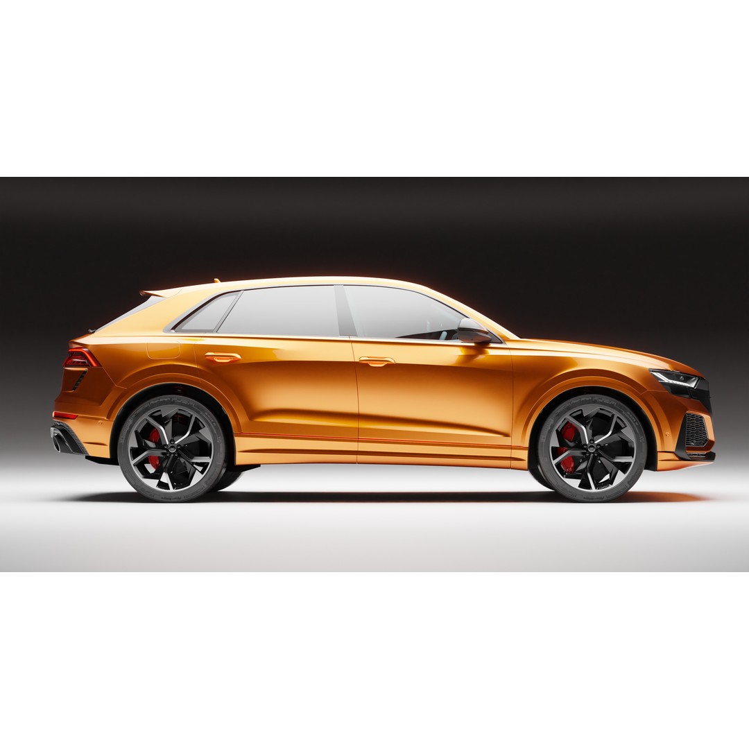 Audi RS Q8 3D Model – High Poly Vehicle, PBR Textures, Blender - View 6