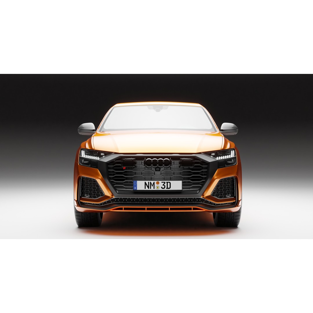 Audi RS Q8 3D Model – High Poly Vehicle, PBR Textures, Blender - View 9