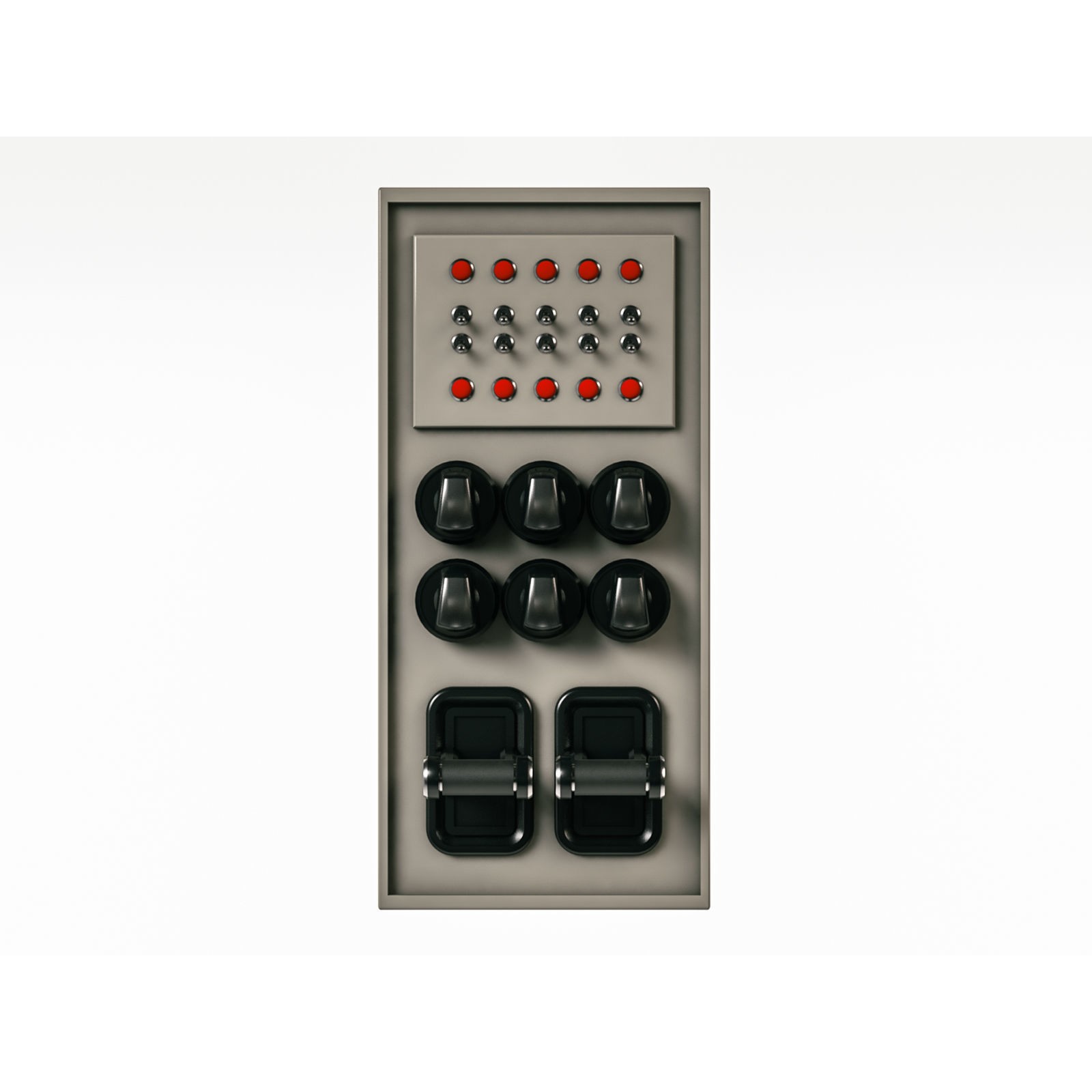 Control Panel Bundle - Game-Ready 3D Model - View 20