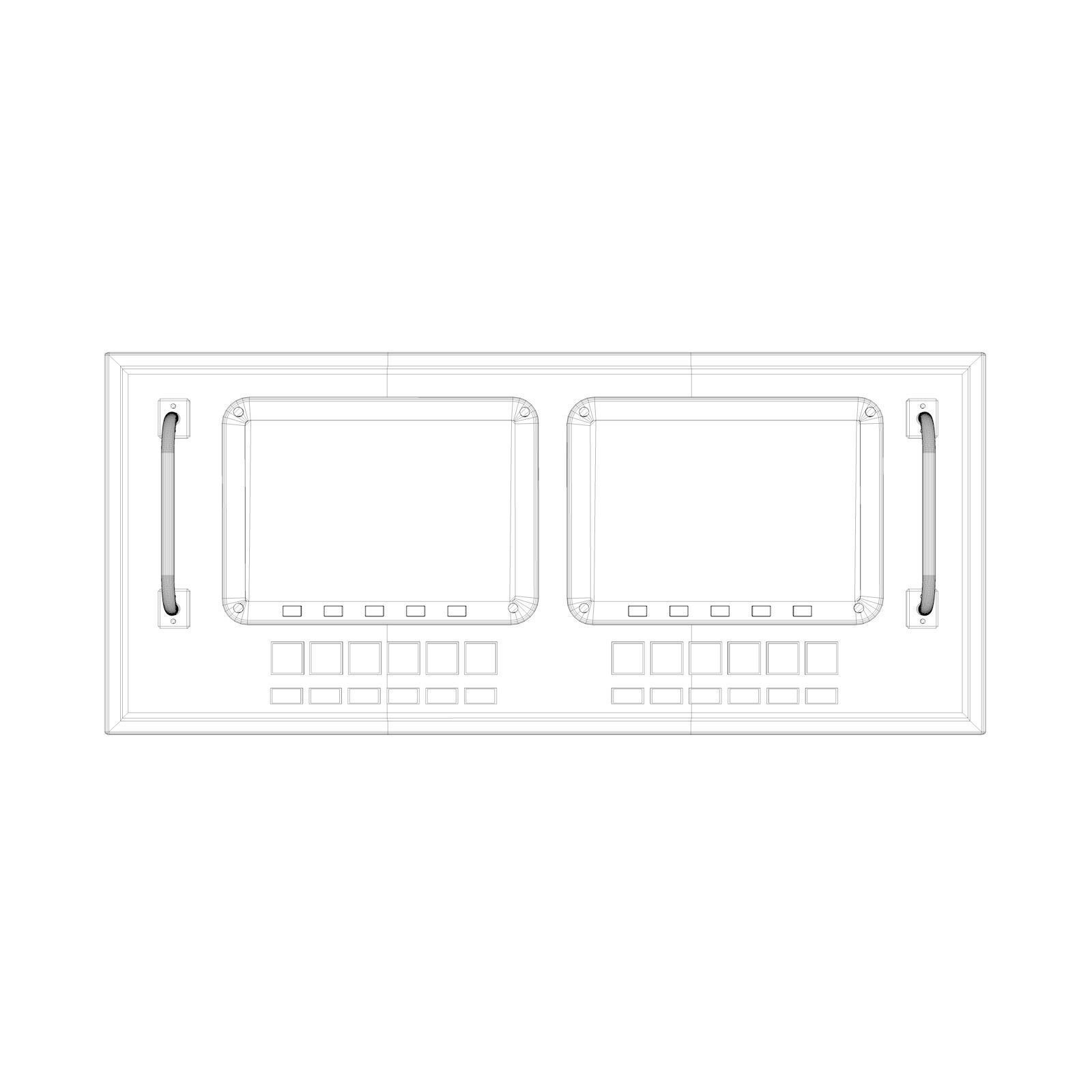 Control Panel Bundle - Game-Ready 3D Model - View 23