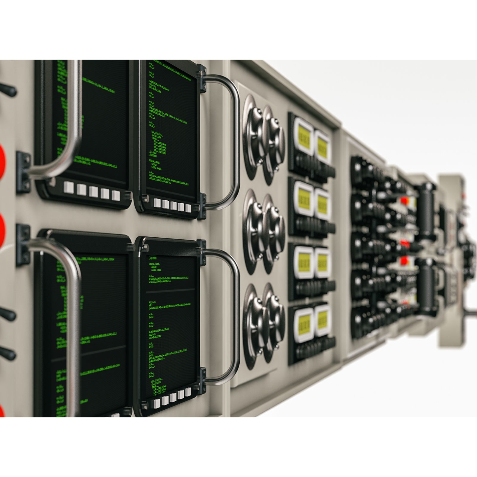 Control Panel Bundle - Game-Ready 3D Model - View 3