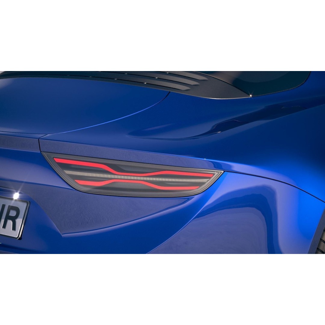 Alpine A110 3D Model – High Poly Sport Coupe, FBX, OBJ - View 18
