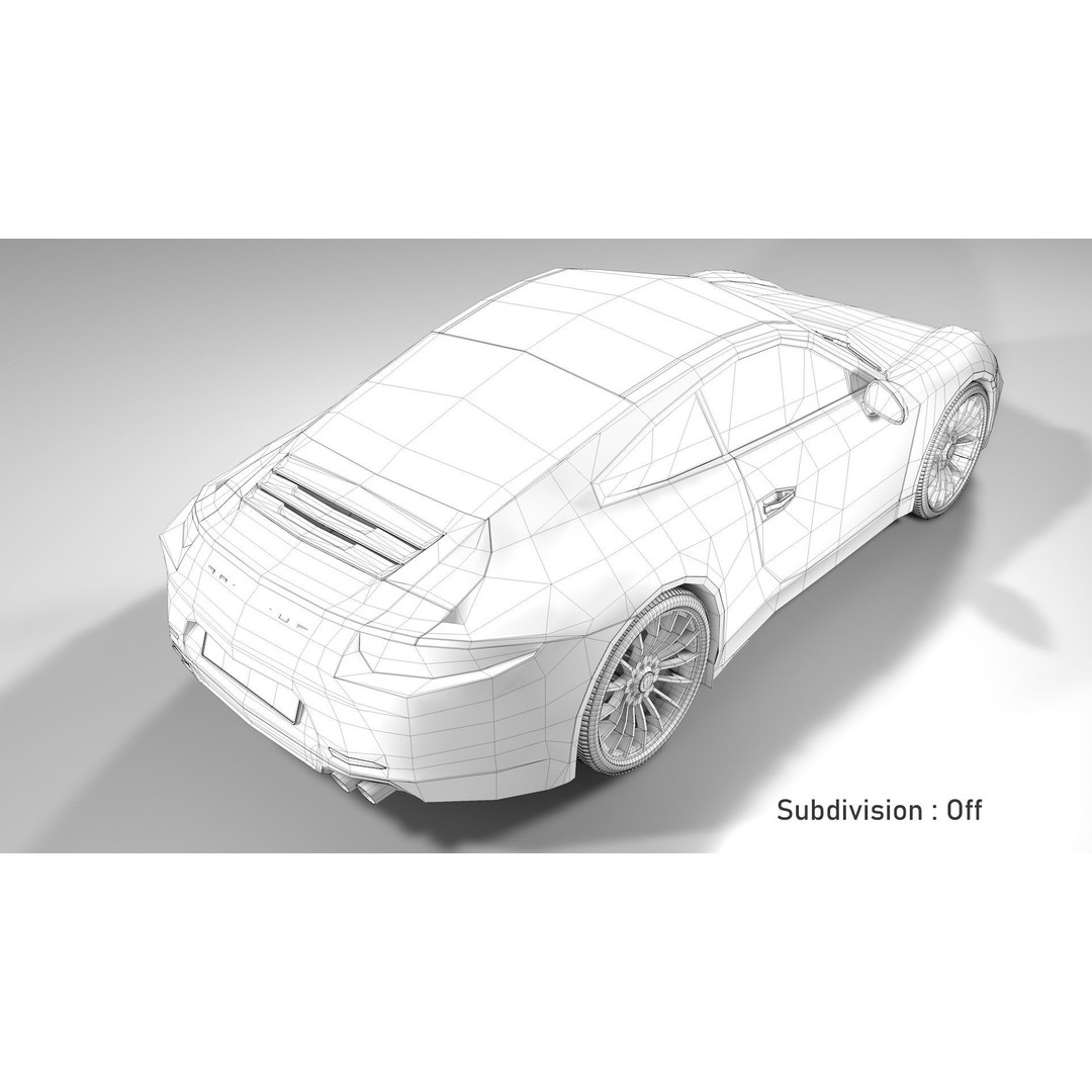 Porsche 911 3D Model – Realistic Sport Car, FBX, OBJ, PBR - View 27