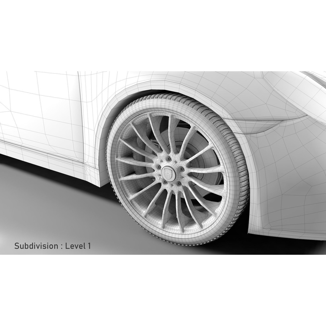 Porsche 911 3D Model – Realistic Sport Car, FBX, OBJ, PBR - View 37