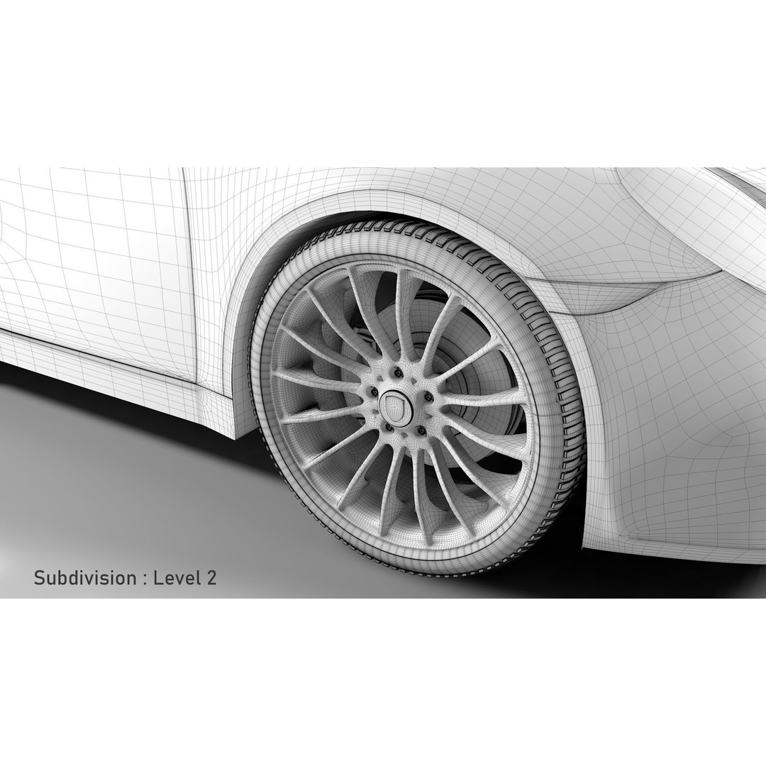 Porsche 911 3D Model – Realistic Sport Car, FBX, OBJ, PBR - View 38